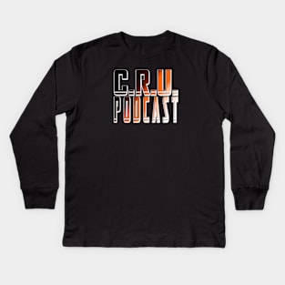 CRU Podcast Kids Long Sleeve T-Shirt